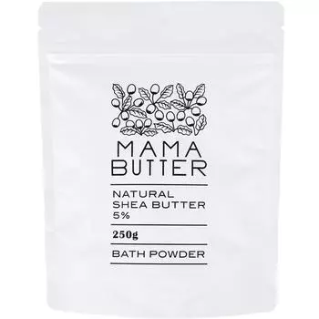 Mama Butter Натуральный порошок для ванны без запаха 250 г