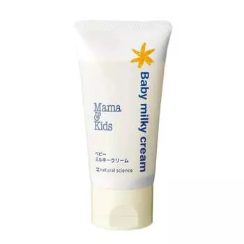 Mama&kids baby milky cream 75g hypoallergenic skin care moisturizing unscented face cream
