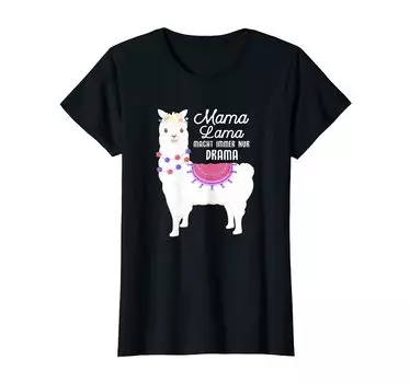 Mama Llama Llama Alpaca T-shirt