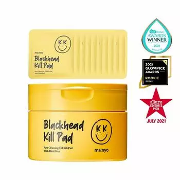 мама:Nyo Blackhead Pure Cleansing Oil Kill Pad, специальный набор из 50 листов (+10 листов)