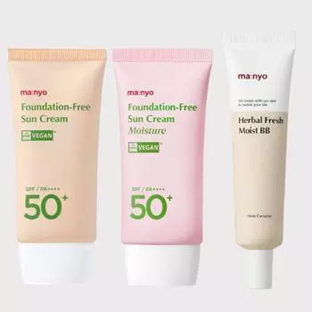 мама:Nyo Vegan Оригинальный солнцезащитный крем без тональной основы/Увлажняющий солнцезащитный крем/Увлажняющий BB-крем (3 варианта) Original Sun + BB Cream