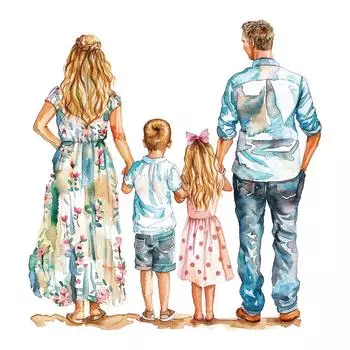 Мама Папа Дети Нашивки с термонаклейками Толстовки Футболки Одежда Наклейки Термопресс Аппликации Парчи Ropa Family Наклейки Нашивки