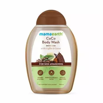 Mamaearth CoCo гель для душа с кофе и какао, 300 мл