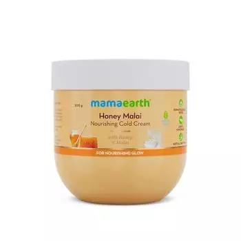 Mamaearth Honey Malai Холодный крем с медом и малайским маслом для питательного сияния - 200 г