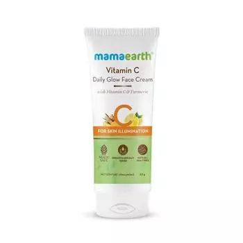 Mamaearth Vitamin C Daily Glow Face Cream с витамином С и куркумой для сияния кожи - 80 г