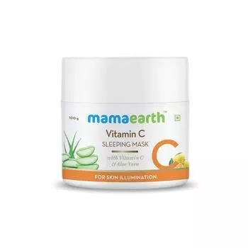 Mamaearth Vitamin C Sleeping Mask, Ночной крем для женщин, для осветления кожи - 100 г