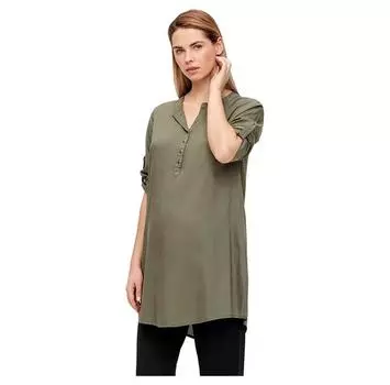 Mamalicious Mercy Maternity 3/4 Sleeve Tunic Blouse XS