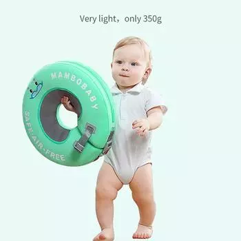 Mambobaby B510 Ненадувной детский поплавок для шеи с кольцом на голове, поплавок, кольцо для плавания, игрушки, тренажер для плавания для
