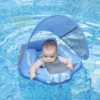 Mambobaby Baby плавательный круг ненадувной детский плавательный круг водонепроницаемый детский тренажер для плавания розовый