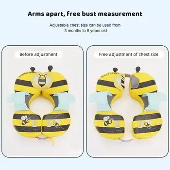 Mambobaby детский поплавок для плавания, ненадувной водонепроницаемый детский поплавок для плавания, кольцо для детей, тренажер для плавания жёлтый