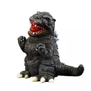 Mamegodzilla 1989 Мягкий виниловый комплект Reprint Мягкий виниловый неокрашенный сборочный комплект Non-Scale чёрный