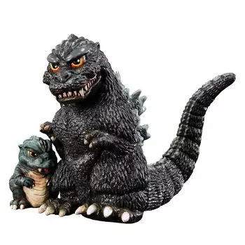 Mamegodzilla Soft Vinyl Kit Reprint Soft Vinyl неокрашенный сборочный комплект (1993) Немасштаб