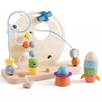 Mamimami Home Bead Coaster Looping Toy Детский развивающий набор игрушек для раннего развития для мальчиков и девочек Подарок на день рождения Кубик для игр
