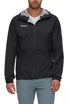 Mammut Ducan Light Hardshell Куртка с капюшоном Азиатский крой Ducan Light HS Куртка с капюшоном AF Мужская черная Мужская 1010-31530 чёрный