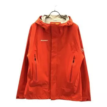 Mammut Logo embroidery Long sleeve Mountain parka Men s Used