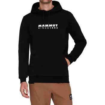 Mammut Толстовка с капюшоном ML с логотипом ML Hoody Men Logo [Mammut] Мужская 1014-04671 черно-белая