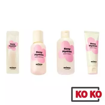 Mamonde [Daiso] Увлажняющие коллекции Rosy Hyalon (4 типа), Ампула, Маска, Тоник, Крем Liquid Mask 2ml x 6ea