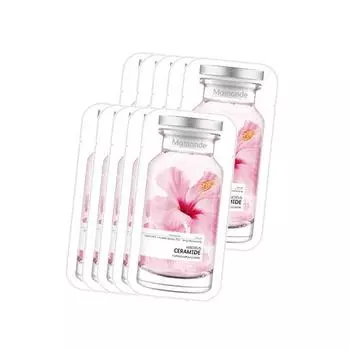 MAMONDE Flower Ampoule Mask 23ml * 10 шт. HIBISCUS