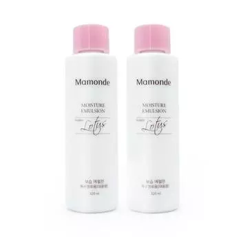 Mamonde Mamonde увлажняющий лосьон большой емкости + лосьон 2 вида, 2 шт., 320мл
