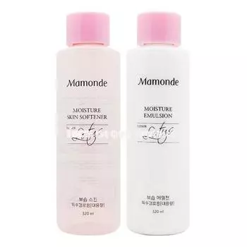 Mamonde Moisture Skin Softener 320ml + Moisture Emulsion 320ml set, 2 sets