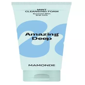Mamonde Очищающая пенка Amazing Deep Mint 120 мл, специальный набор (+30мл)
