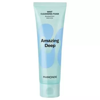 Mamonde Очищающая пенка Amazing Deep Mint, 120 мл, 1 шт.