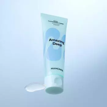 Mamonde Очищающая пенка Amazing Deep Mint Mint 120мл, Корея для очищения