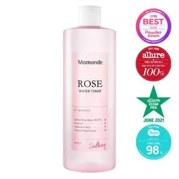 Mamonde Тоник с розовой водой 500мл