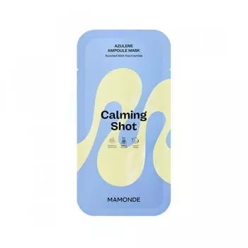 Mamonde Успокаивающая маска с азуленом, упаковка 1 шт.