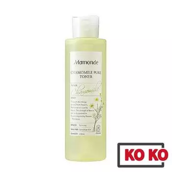 [Mamonde] Успокаивающий тоник Chamomile Pure 250 мл для чувствительной кожи
