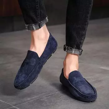 Man Casual Shoe Fashion 2024 New In Leather Shoes for Men Luxury Sale Common Size 45 High Quality Elegant Comfortable Promotion 38