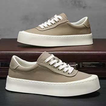 Man Flats Canvas Shoes 2025 New Youth Street Casual Shoes Loafers Breathable Men Slip-on Versatile Sneakers Fast Shipping Hombre 39