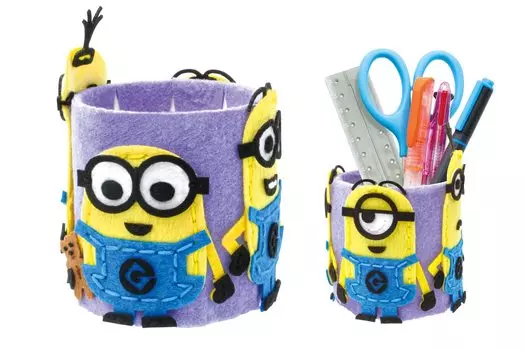 Man Onoe Экологичный набор для творчества Держатель для ручек Швейный набор Minion OM19865