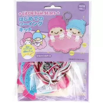 Man Onoe Первый швейный набор для начинающих Sanrio Little Twin Stars OM-021271