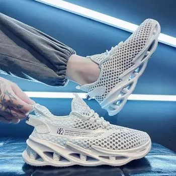 Man Shoe Safety Sports Running Breathable Sneakers Summer Trends 2024 Adults Size 45 New In On Sale Trend Casual Shoes for Men 36