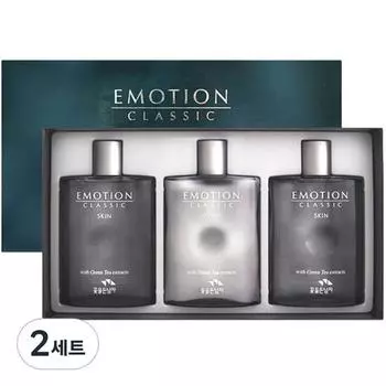Man with Flowers Emotion Classic Специальный специальный набор 2 средства для ухода + 1 лосьон, 2 набора