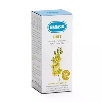 Manasul Diet Bio 25 чайных пакетиков 37,5 г