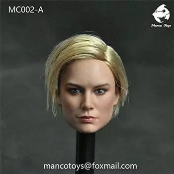 Mancotoys MC002 Европейская и Американская красавица голова для масштабной фигурки без тела и [TOYBARJAPAN] 1/6 (делает одежду)