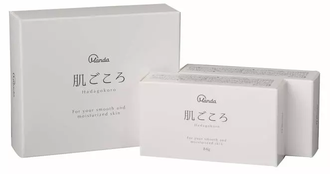 Manda Enzyme Skin Heart Soap 84г x 2 шт. Набор Твердое мыло с экстрактом фермента Manda Увлажняющее мыло Твердое мыло 2