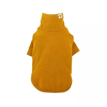 MANDARINE BROTHERS Basic Rib BASIC RIB Одежда для собак с рукавами Футболка ФУТБОЛКА (ГОРЧИЦА, XL)