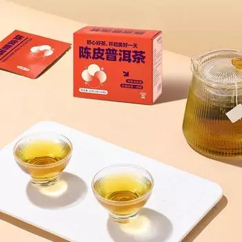 мандариновая кожура чай пуэр независимая упаковка послеобеденный чай 45G (3g 15 packs) bag