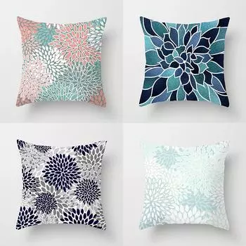 Мандола геометрический цветок держать наволочку диван стул автомобиль кровать наволочка эстетическая комната спальня домашний декор наволочка 40x40cm