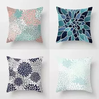 Мандола геометрический цветок держать наволочку диван стул автомобиль кровать наволочка эстетическая комната спальня домашний декор наволочка 40x40cm