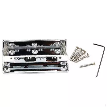 Мандолина Бридж Седло Пластина Простая Установка Замена Струнный Музыкальный Инструмент