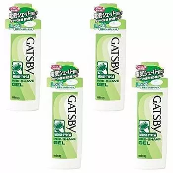 MANDOM [Bulk Purchase] Gatsby Pre-Shave Gel 140ml (4 pieces)