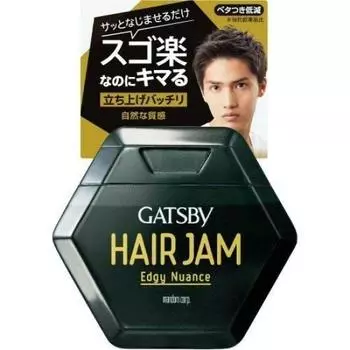 MANDOM GATSBY Hair Jam Edgy Nuance 110 мл x набор 003 предмета (4902806105735)
