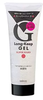 MANDOM Long Keep Gel Super Hard Single Item 225g (x 1)