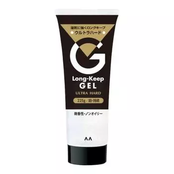 MANDOM Long Keep Gel Ультратвердый гель для волос с сильной фиксацией, который держится весь день