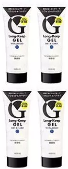 Mandom Гель для укладки волос Long Keep Wet Hard 225 г x 4 шт. [Оптовая покупка] &