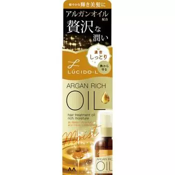 Mandom Lucid L Lucid el Oil Treatment #EX Hair Oil Rich Moisture 60 мл Reveal Процедуры для волос Нанесите небольшое количество (1-2 нажатия) на ладонь